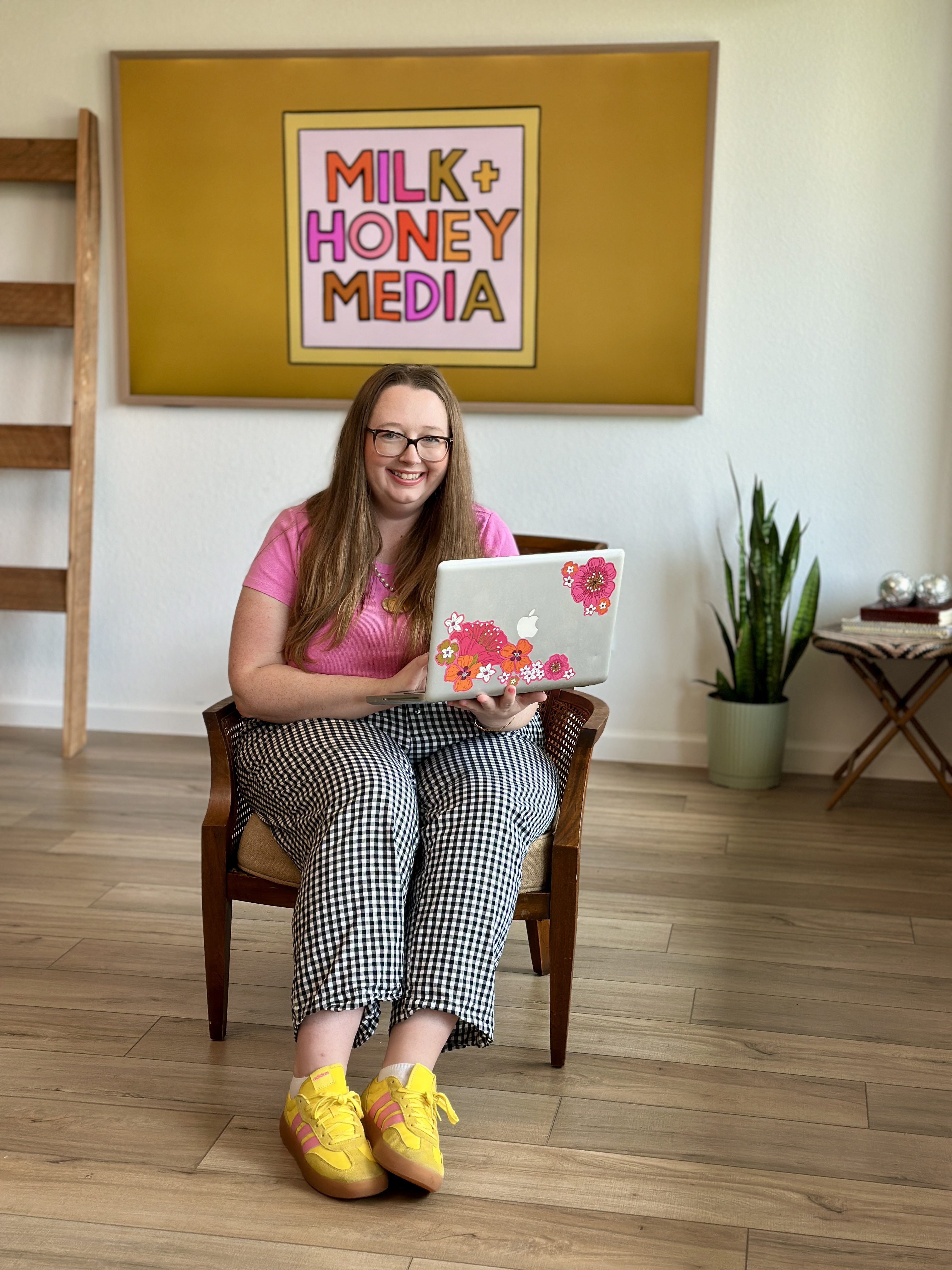 Jessie, founder of Milk + Honey Media