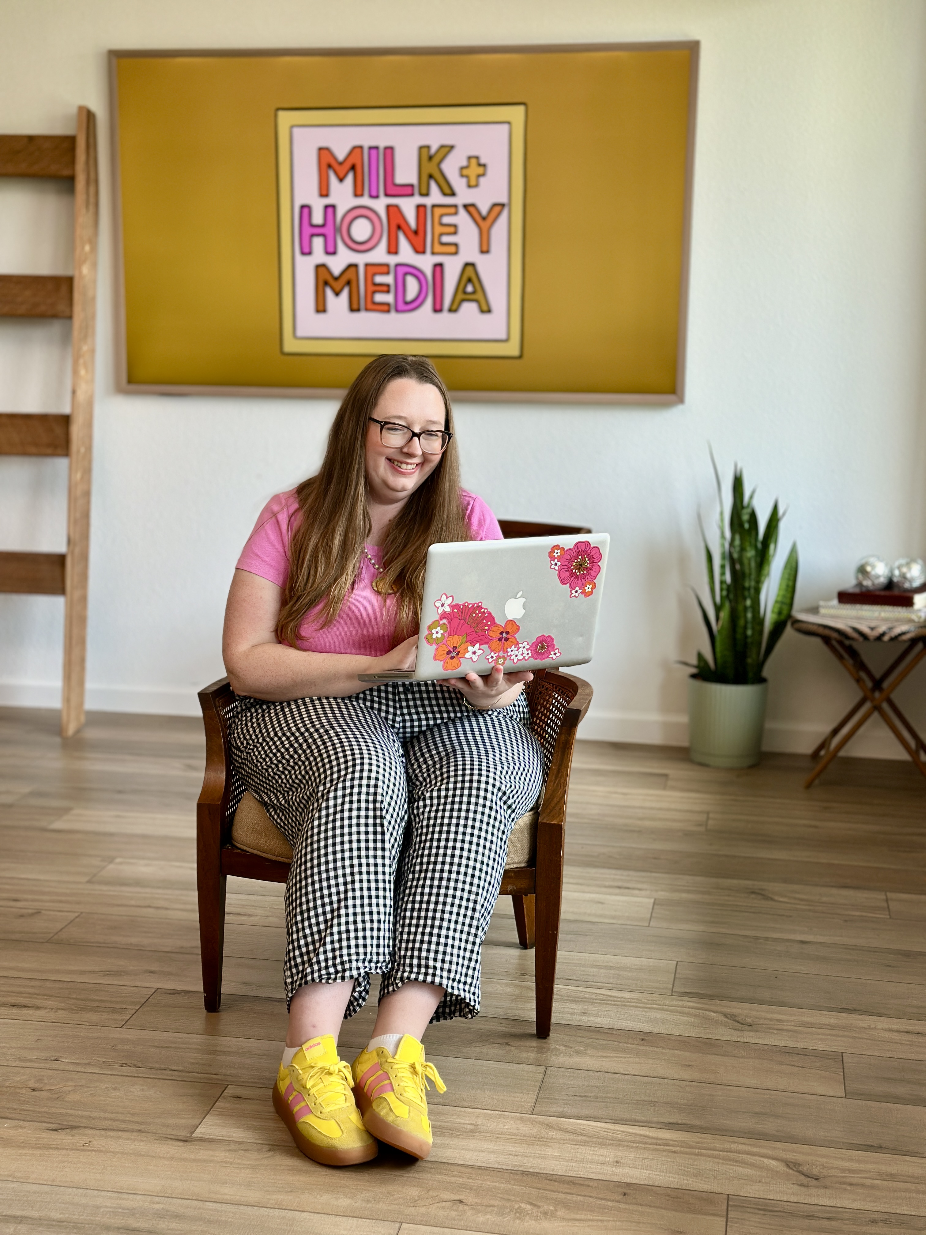 Jessie, founder of Milk + Honey Media